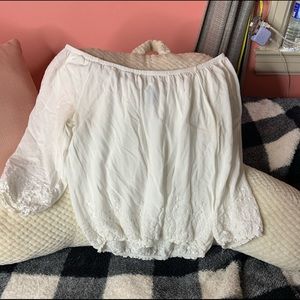 Off the shoulder shirt